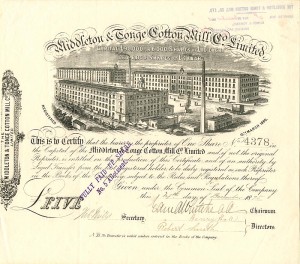 Middleton and Tonge Cotton Mill Co. Limited